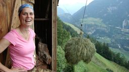 Sarah Wiener dans les Alpes