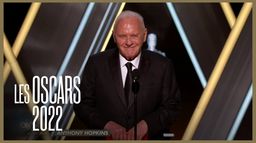 "Un peu de paix, un peu d'amour et un peu de silence" Anthony Hopkins - Oscars 2022