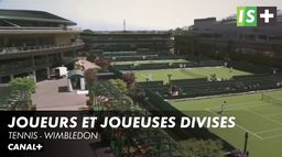 Joueurs et joueuses divisés - Wimbledon