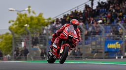 La course des Moto GP