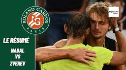 1/2 finale - le résumé du match R. Nadal - A. Zverev