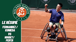 Tennis-Fauteuil - le résumé du match G. Fernandez / S. Kunieda - S. Houdet / N. Peifer