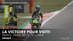 La victoire pour Vietti - Grand Prix de Catalogne - Moto 2