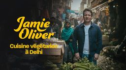 Jamie Oliver : cuisine végétarien à Delhi