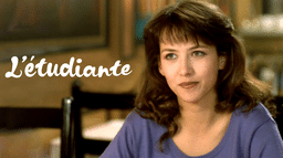 L'étudiante