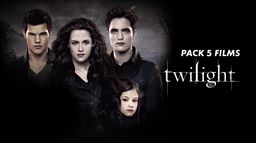 Pack 5 films TWILIGHT