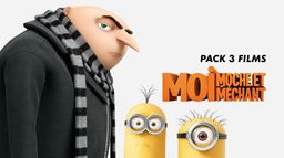 Pack 3 films MOI, MOCHE ET MÉCHANT