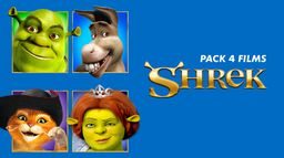 Pack 4 films SHREK