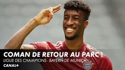 Kingsley Coman retrouve le Parc des Princes - Ligue des Champions Paris SG / Bayern