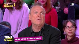 Julien Lepers s'exprime sur l'affaire Pierre Palmade dans TPMP People !