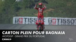 Francesco Bagnaia s’impose au Portugal, Zarco au pied du podium et Quartararo hors du coup