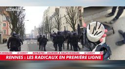 Manifestations : une 10e journée à haut risque pour les forces de l’ordre