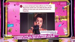 Dominique Tapie, La veuve de Bernard Tapie, révèle la somme de la dette que lui a laissée son mari !