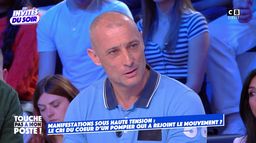 Le témoignage de Grégory Chaillou, pompier en grève