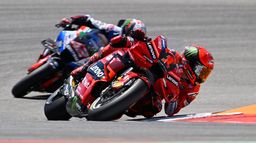 Warm up des Moto GP