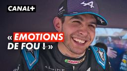 Esteban Ocon aux anges après son podium !