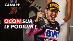 Le podium d'Esteban Ocon au Grand Prix de Monaco