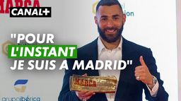 Karim Benzema : "Pour l'instant je suis à Madrid"