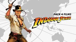 Pack 4 films INDIANA JONES