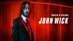 Pack 4 films JOHN WICK