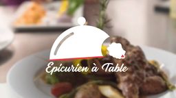 Epicurien à table