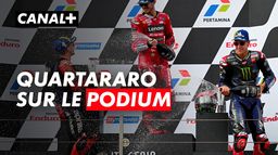 Fin de course sous tension : Quartararo sur le podium