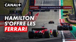 Les Ferrari dans le dur face à Lewis Hamilton