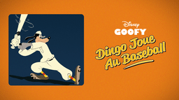 Dingo joue au baseball