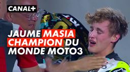 Jaume Masia est champion du monde Moto3 ! 