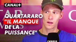 Fabio Quartararo : "Il nous manque de la puissance"