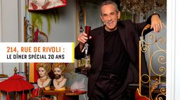 214, rue de Rivoli : Le dîner spécial 20 ans