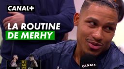 La petite routine de Ryad Merhy avant le combat