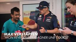 Max Verstappen - Mon rêve était de gagner une course