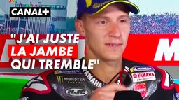 "j'ai juste la jambe qui tremble"