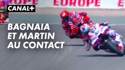 martin et Bagnaia au contact