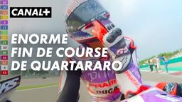 énorme fin de course de Quartararo