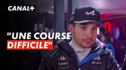 La réaction d'Esteban Ocon