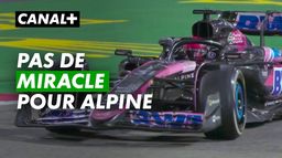 Pas de miracle pour Alpine