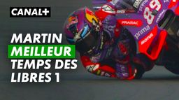 Martin meilleur temps des libres 1