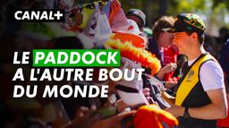 Le paddock à l'autre bout du monde