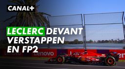 Leclerc devant Verstappen en FP2