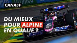 La séance de qualification de Esteban Ocon pour Alpine