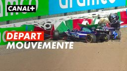 Le départ du Grand Prix du Japon marqué par un gros crash