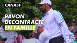   Matthieu Pavon en famille - Masters 1e tour