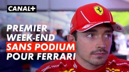 La réaction de Charles Leclerc après le GP de Chine