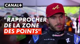 Pierre Gasly : "Nous rapprocher de la zone des points"