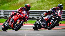 La course des Moto GP