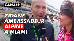 Zidane ambassadeur Alpine