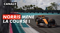 Lando Norris en tête du Grand Prix après une Safety Car !