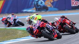 La course des Moto GP